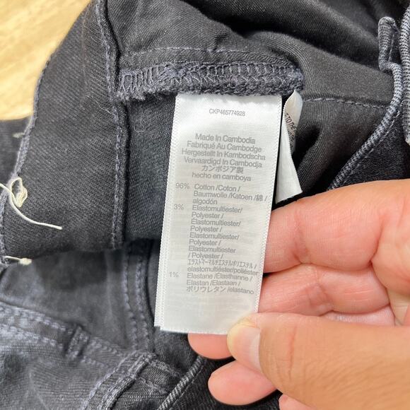 Madewell The Perfect Vintage Flare Jean in Sherborn Wash Jeans Women's 32 Black - Picture 10 of 12